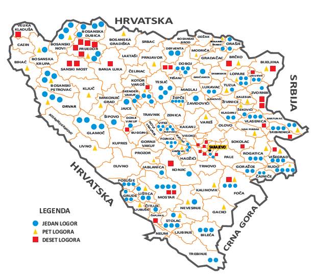 Mapa logora Savez logoraša logorasibih.ba.jpg - Prijedor  - 